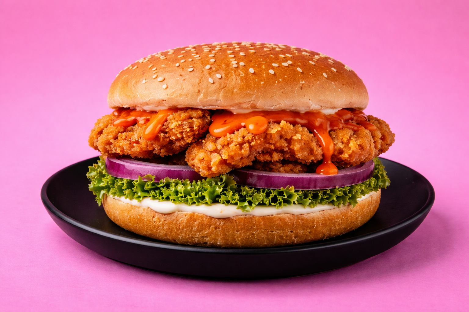 Crispy Chicken Texas Burger